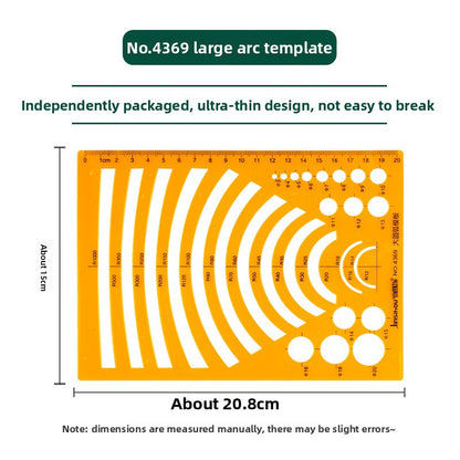 Drawing Template Ruler