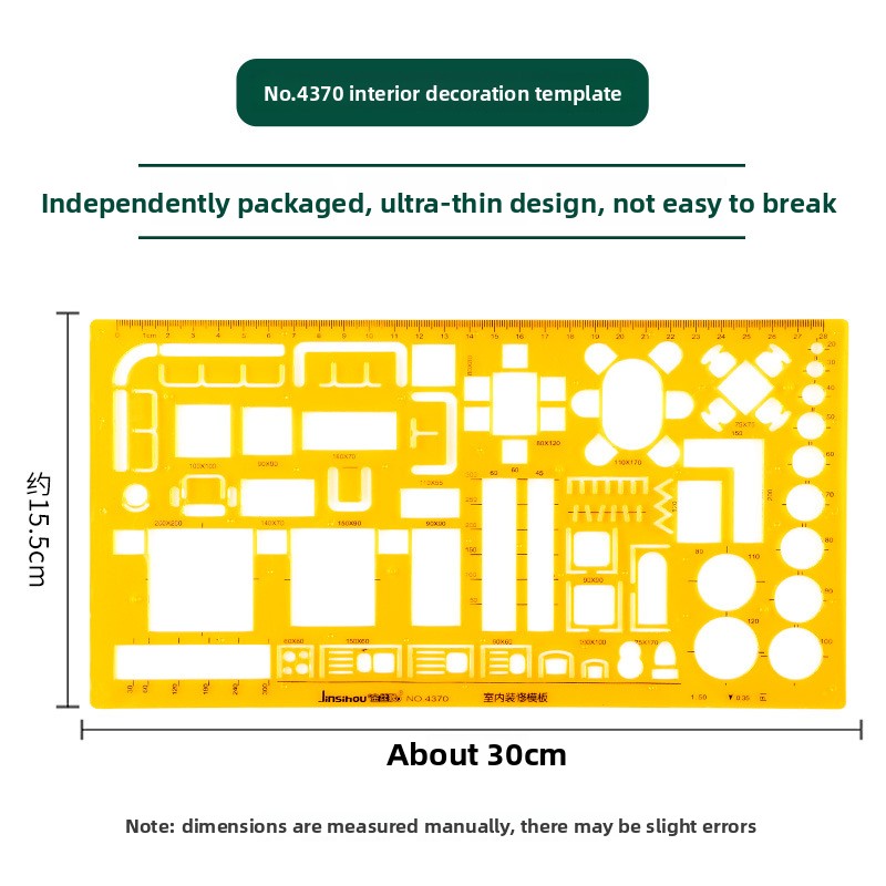 Drawing Template Ruler