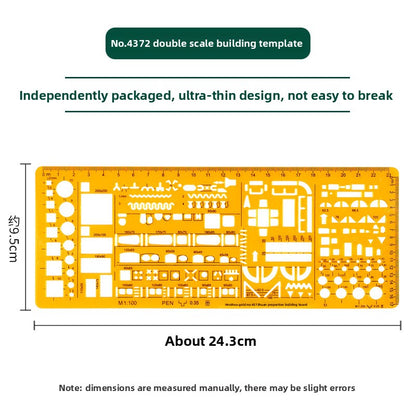 Drawing Template Ruler