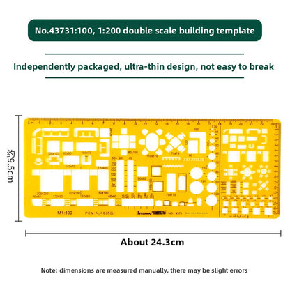 Drawing Template Ruler