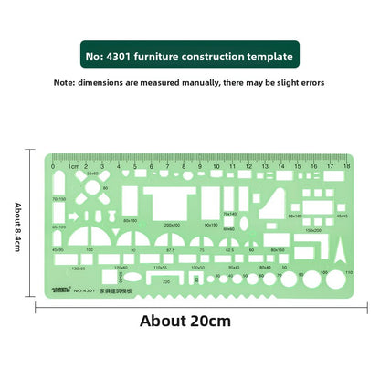 Drawing Template Ruler