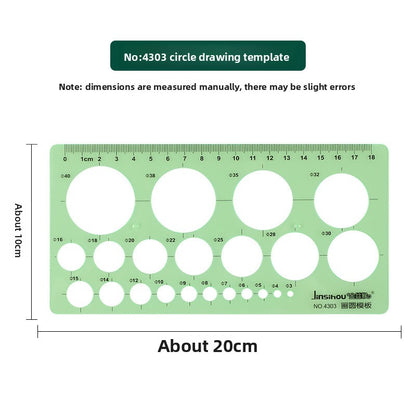 Drawing Template Ruler