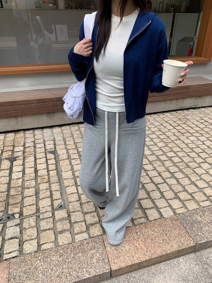 Drawstring Casual Pants