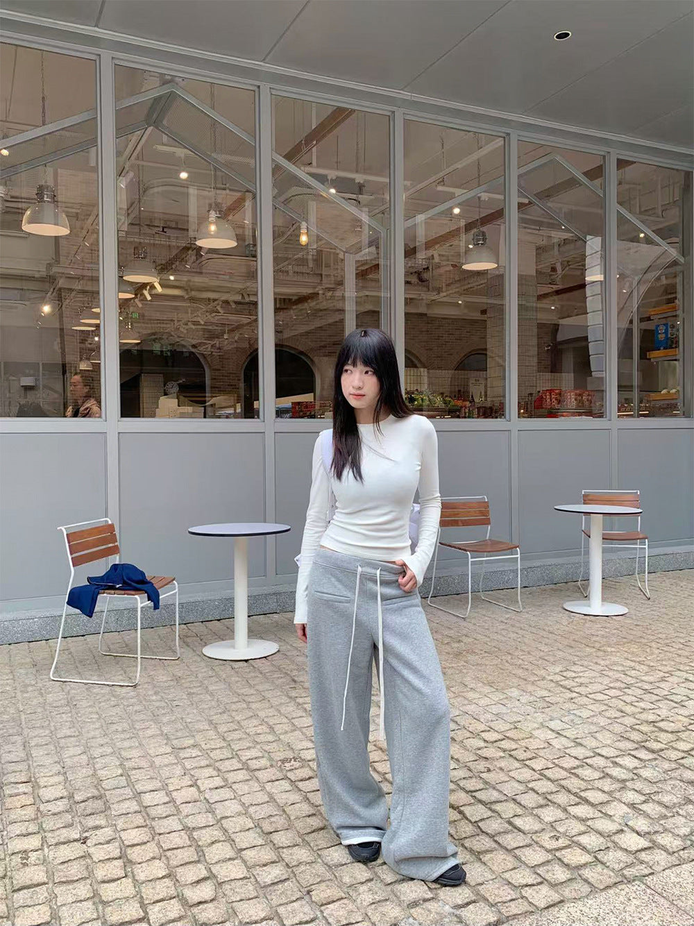 Drawstring Casual Pants