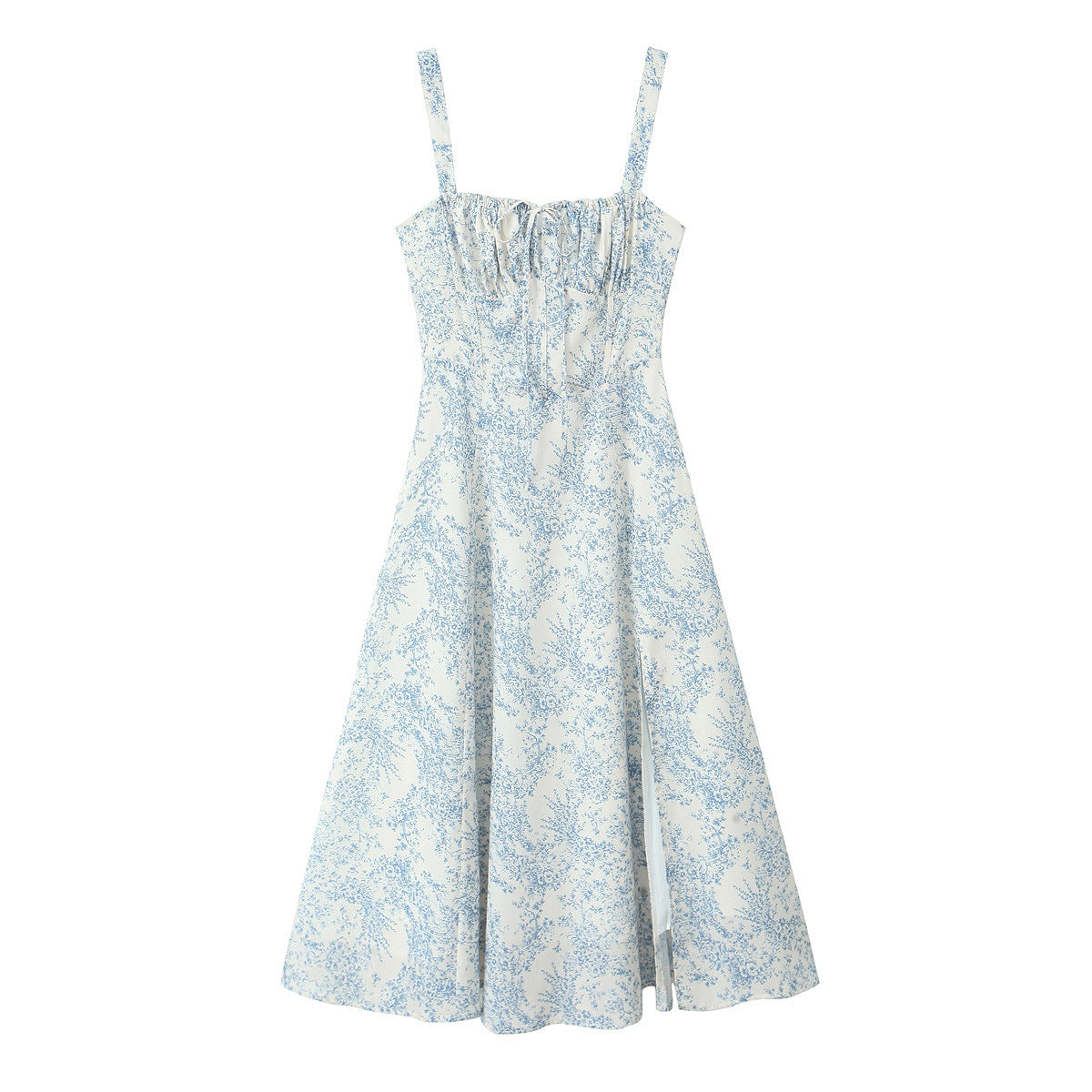 Drawstring Casual Sling Dress
