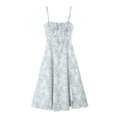 Drawstring Casual Sling Dress