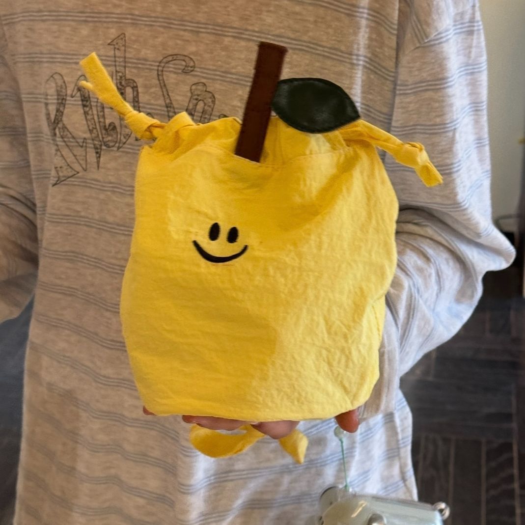 Drawstring Crossbody Bucket Bag
