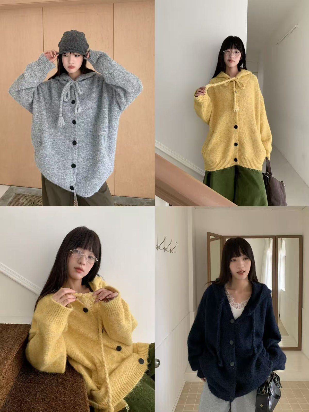 Drawstring Hooded Sweater