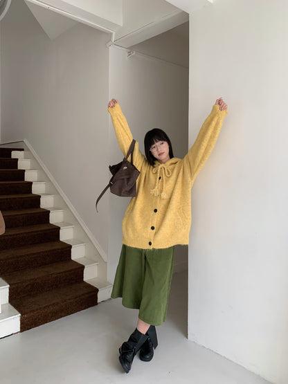 Drawstring Hooded Sweater