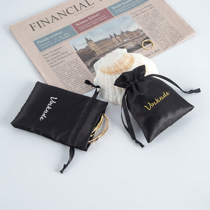 Drawstring jewelry bag