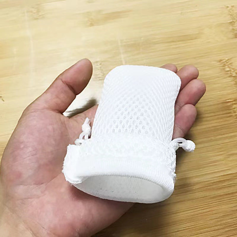 Drawstring polyester mesh bag