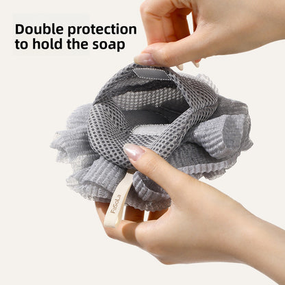 Drawstring Soap Foaming Mesh Bath Ball