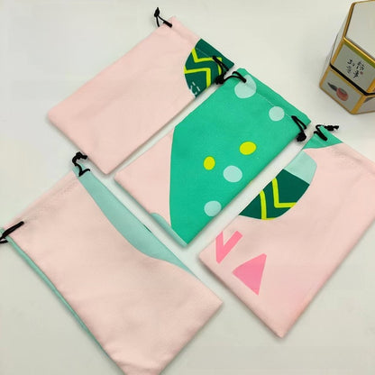 Drawstring Velvet Glasses Case