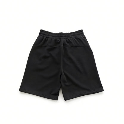 Drawstring Zipper Shorts