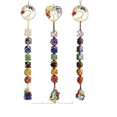 Colorful stone bicycle hanging