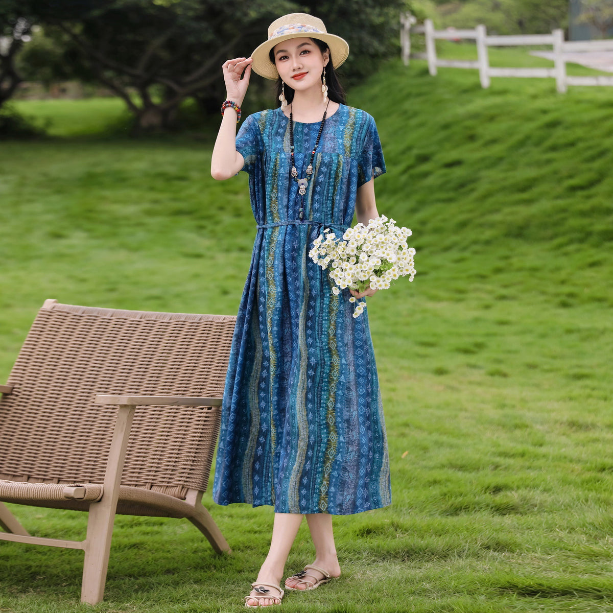 Dress for Women Mid-Length