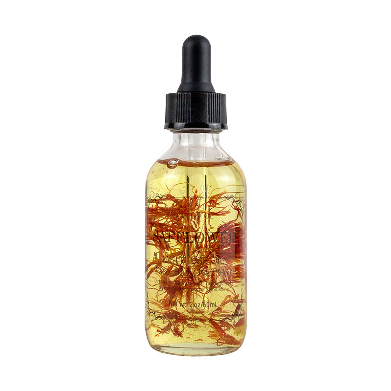 dried flower massage oil