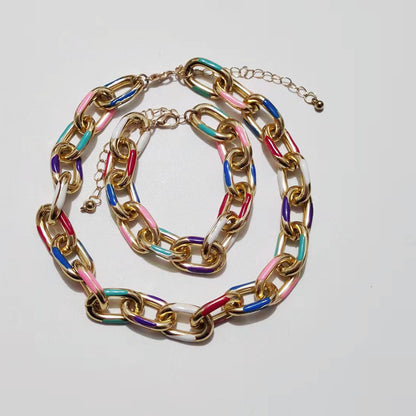 drip oil necklace