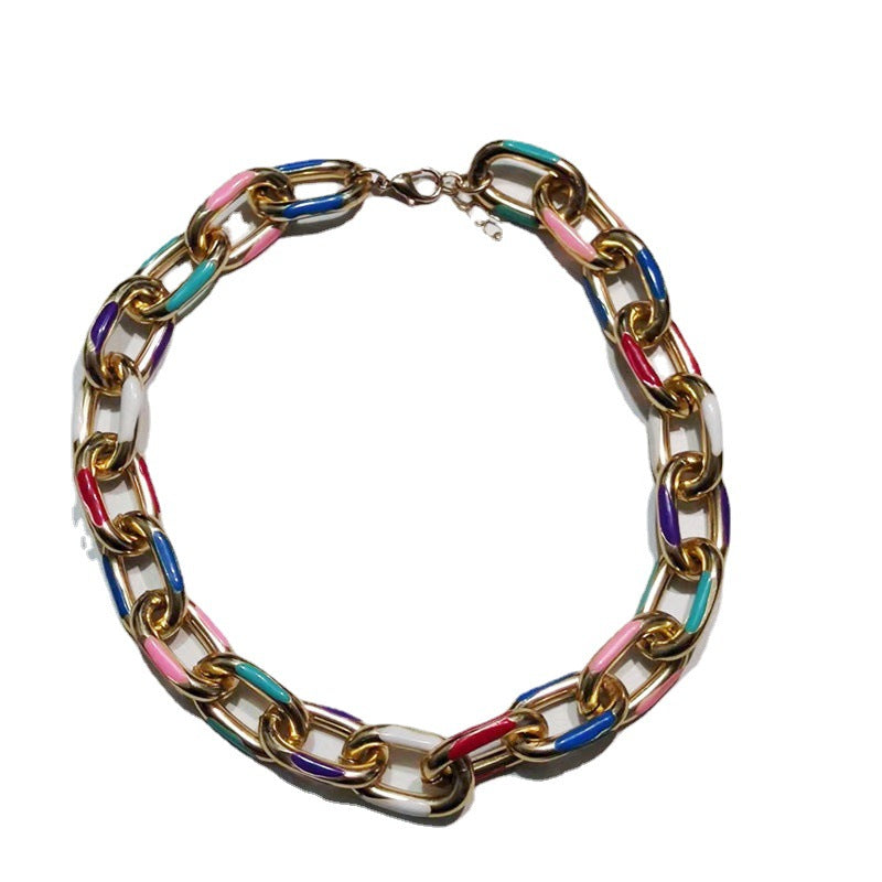 drip oil necklace