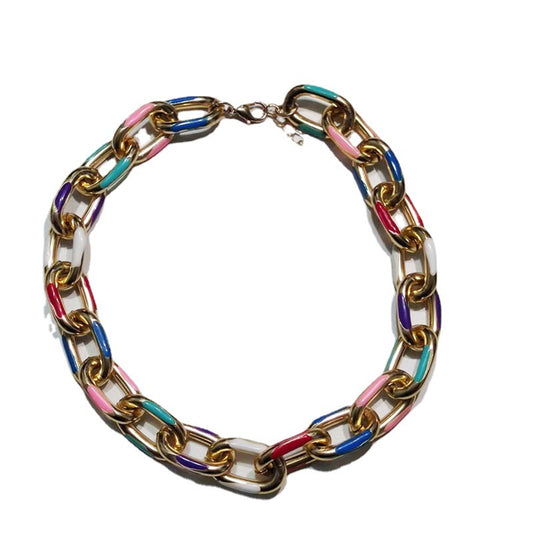 drip oil necklace