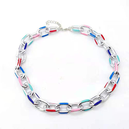 drip oil necklace