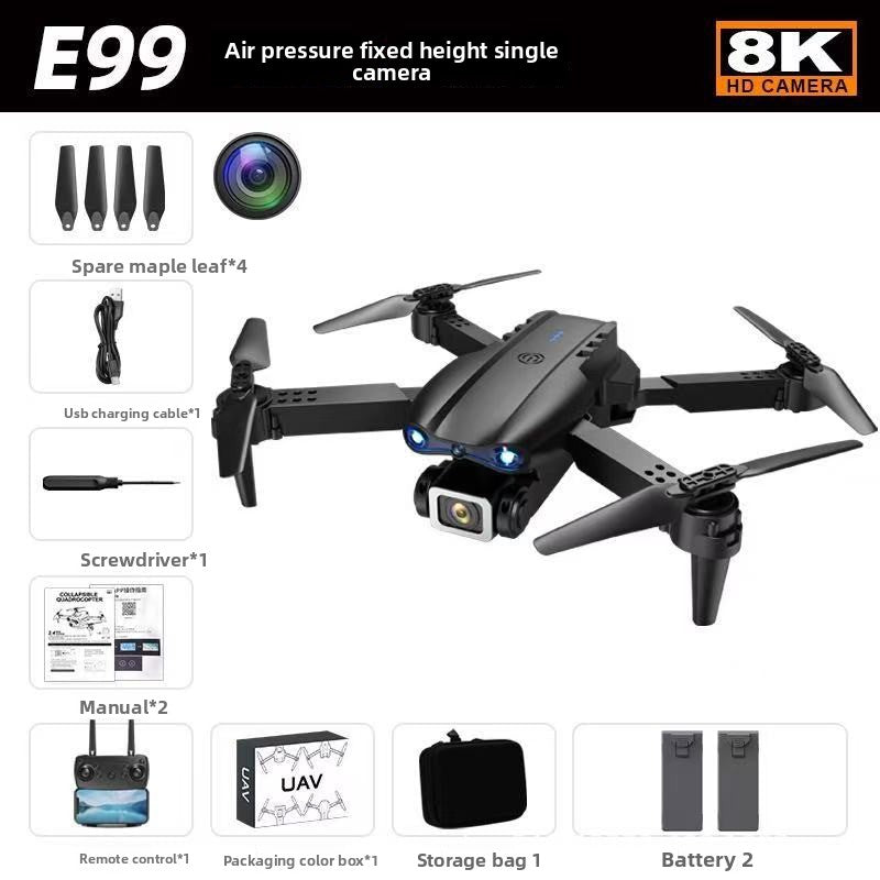 Drone with Dual Camera 4K HD Foldable RC Aircraft