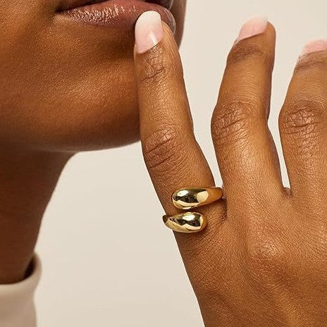 Drop Ring Opening Ring Finger Ring