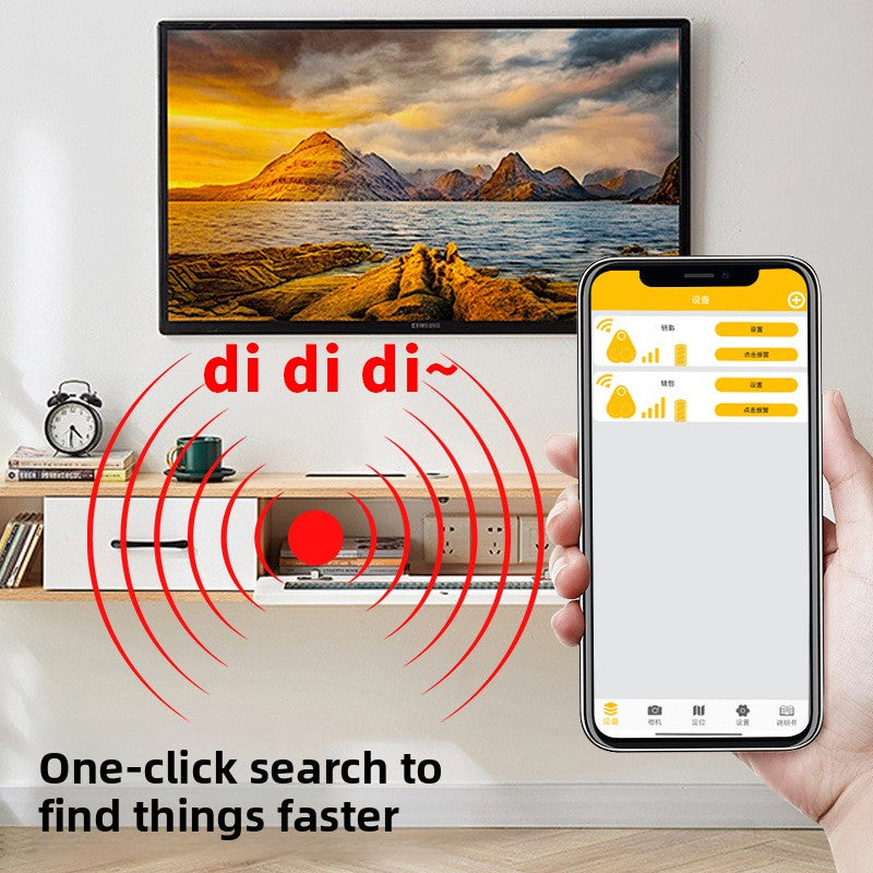 Drop-Shaped Bluetooth Anti-Loss Smart Tracker