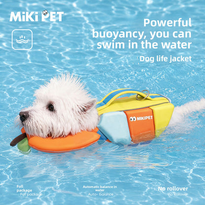 Drowning-resistant dog swimsuit