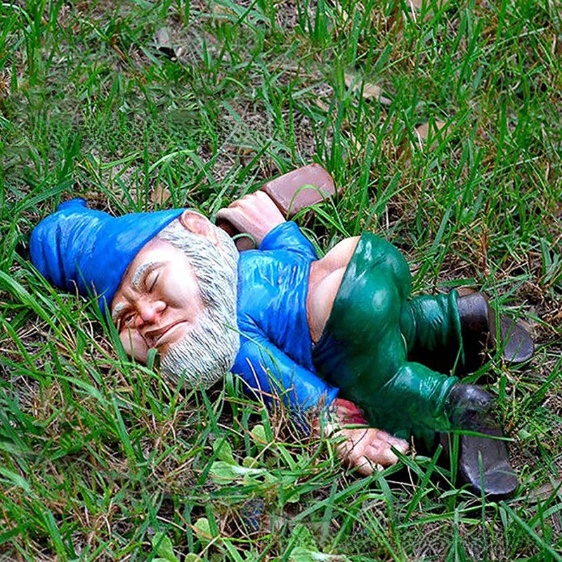 Drunken Dwarf Resin Decorative Ornaments