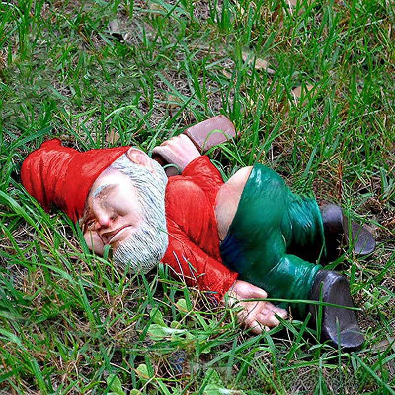 Drunken Dwarf Resin Decorative Ornaments