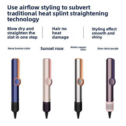 Dry and wet hair straightener
