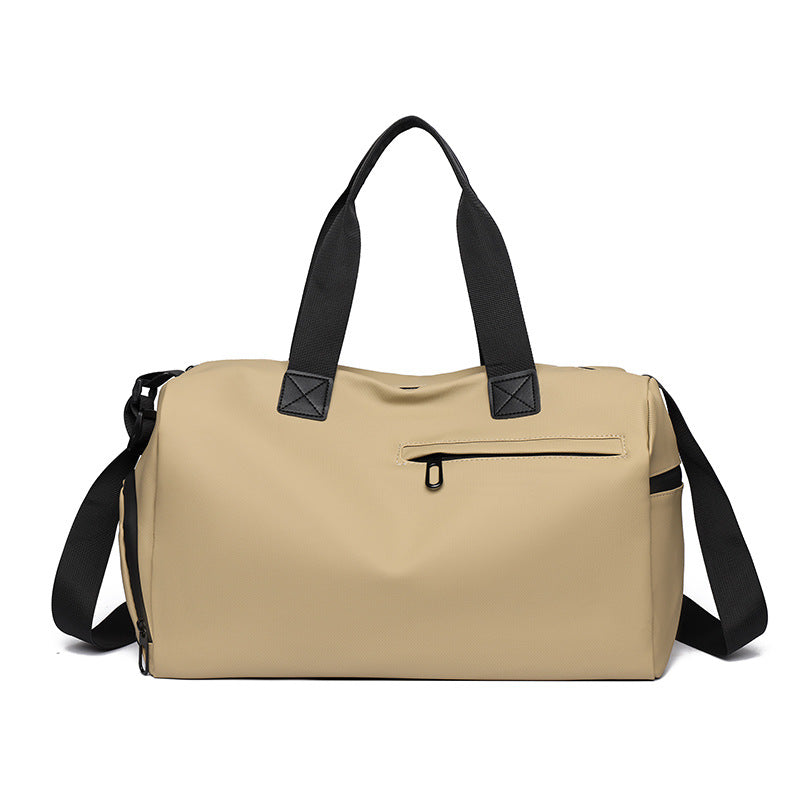 Dry and wet separation sports travel bag