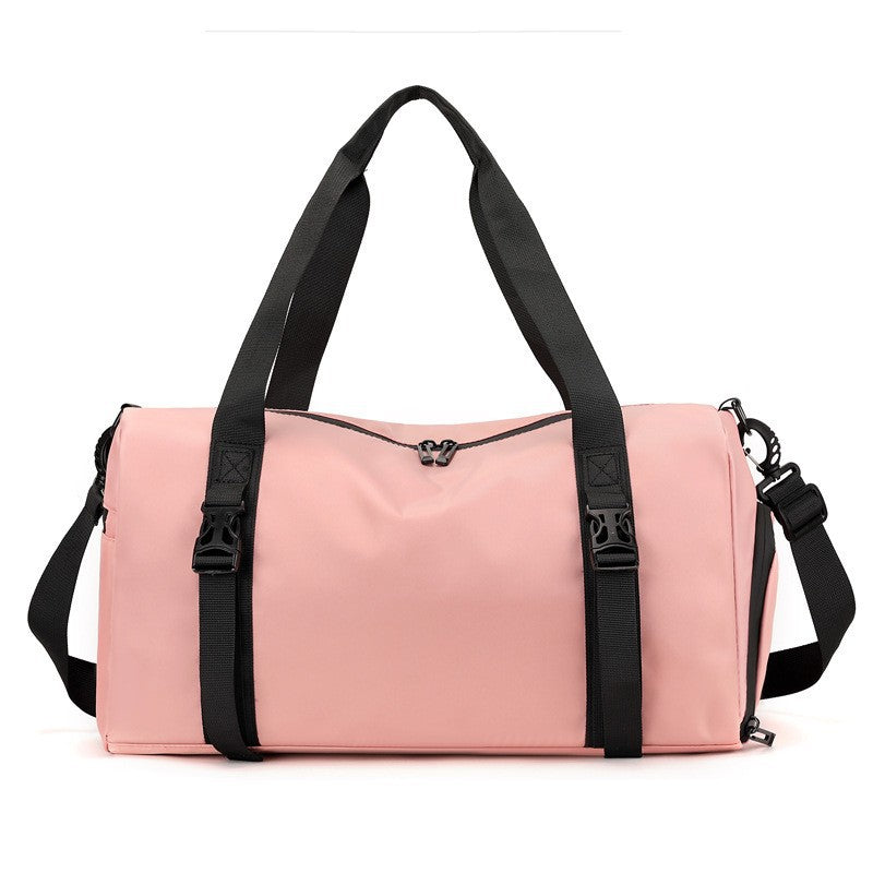 Dry and wet separation sports travel bag