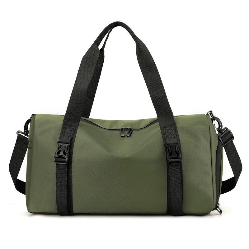 Dry and wet separation sports travel bag