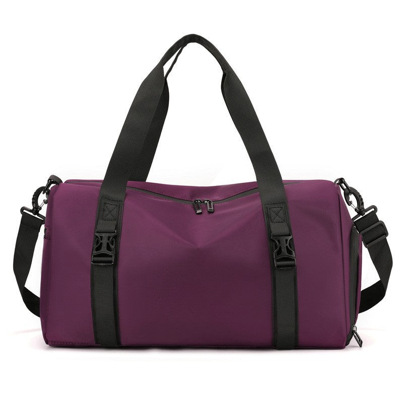 Dry and wet separation sports travel bag