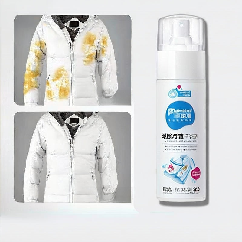 Dry cleaning agent for stubborn stains