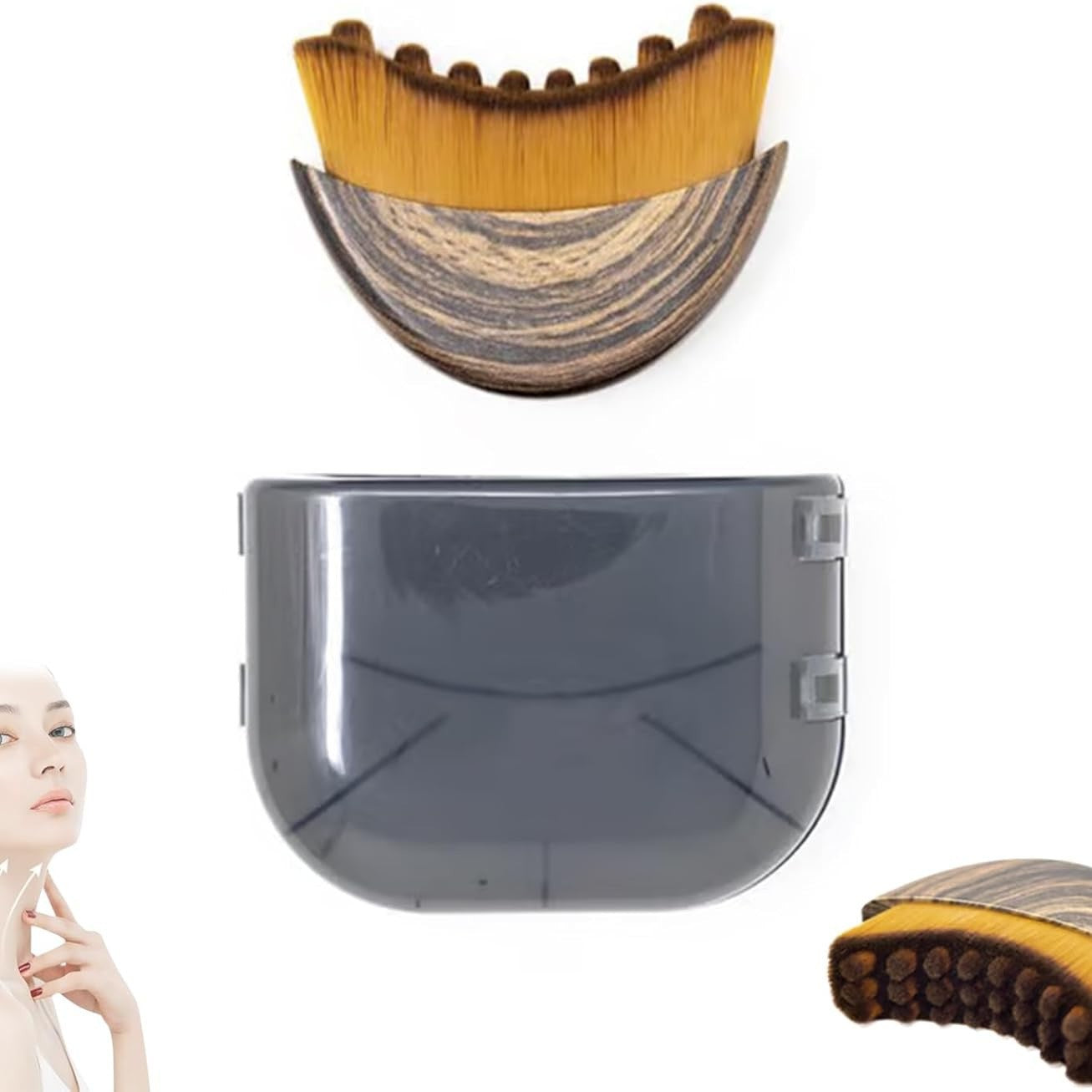 Dry Facial Massage Brush