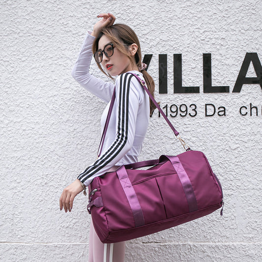 Dry Wet Separation Sports Backpack Gym Travel Yoga Bag