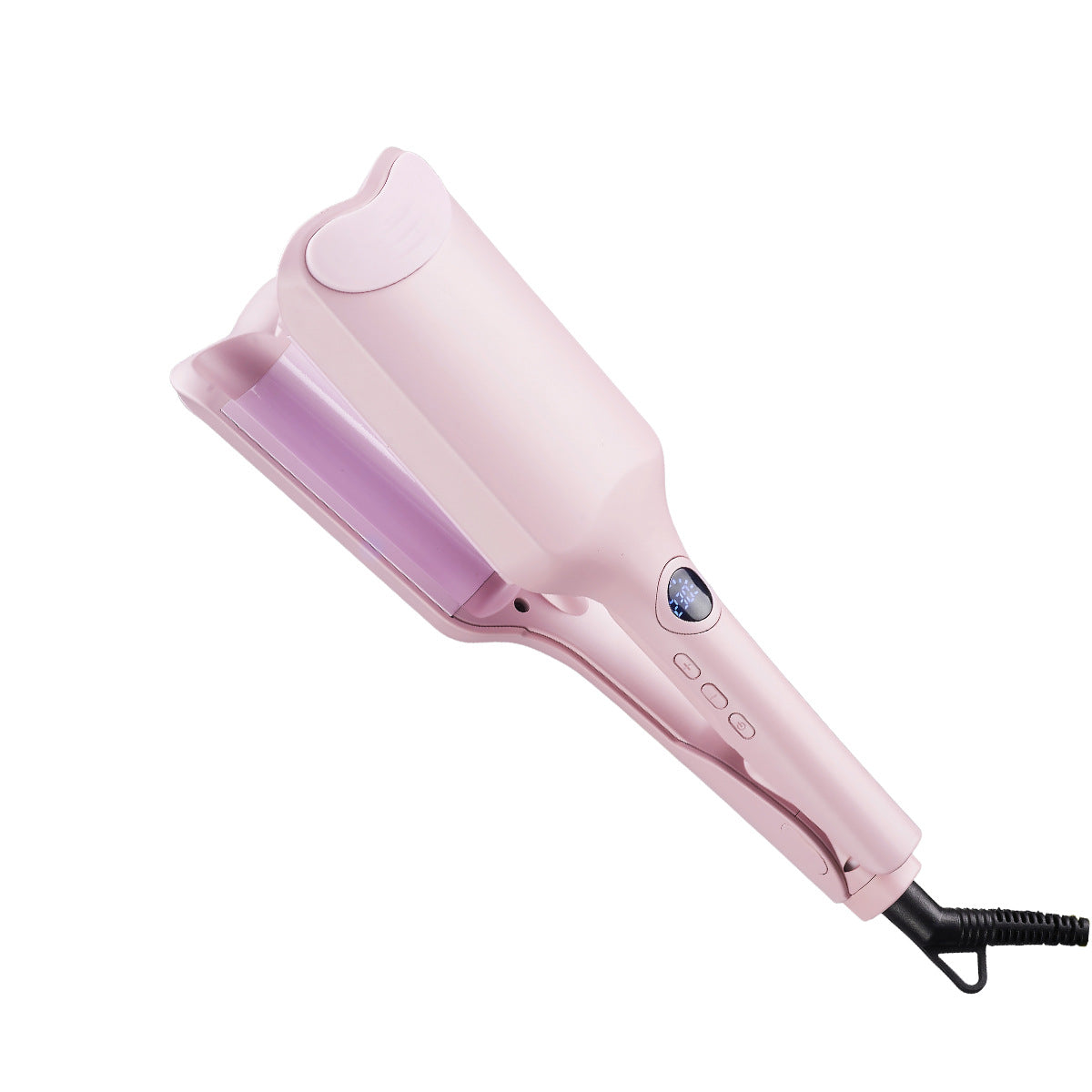 Dual Barrel Hair Curler with Temperature Control