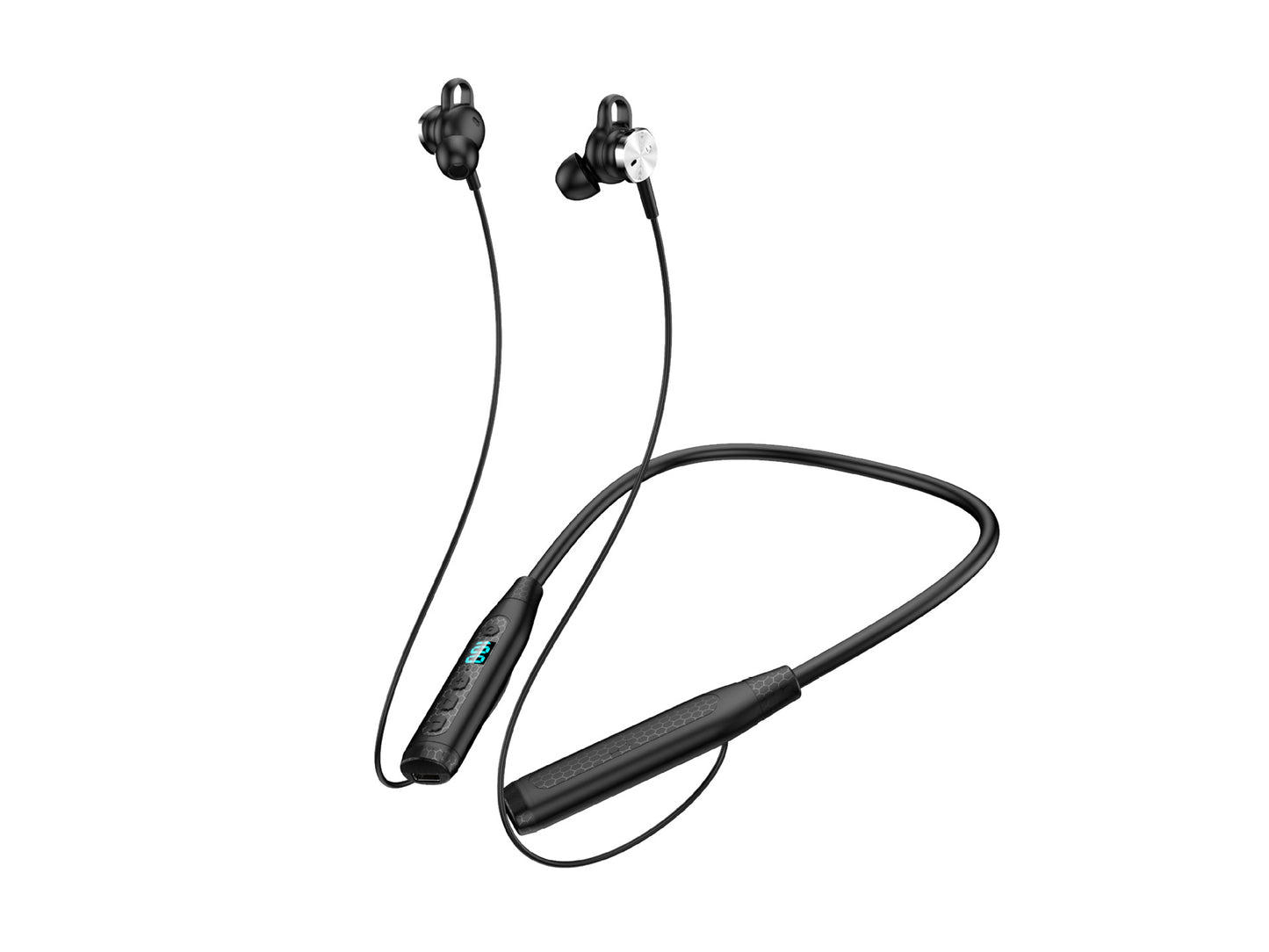 Dual Battery Bluetooth Headset Wireless Hanging Neck Type