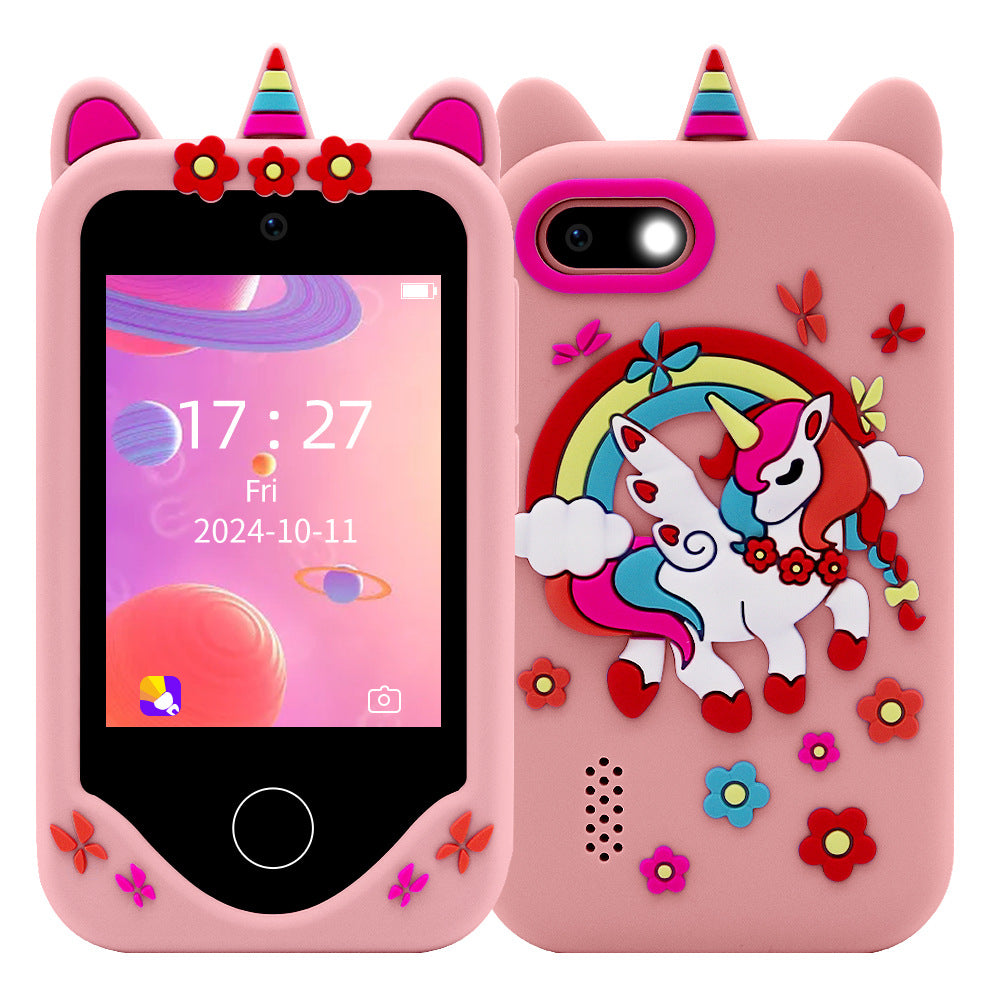 Dual-Camera Touch Screen Kids Educational Toy Phone