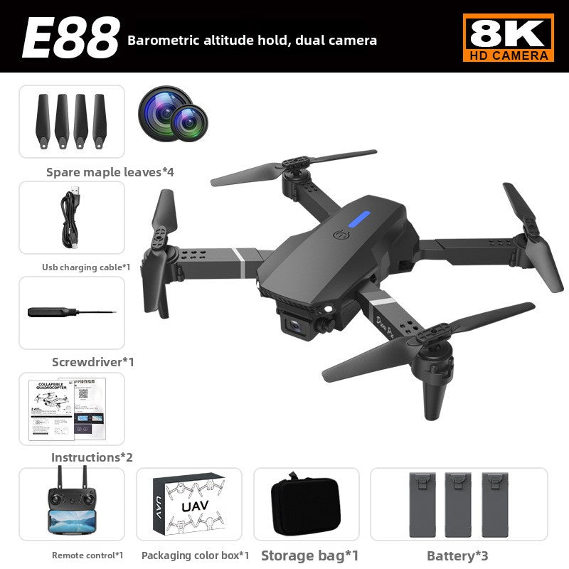 Dual-camera unmanned aerial vehicle