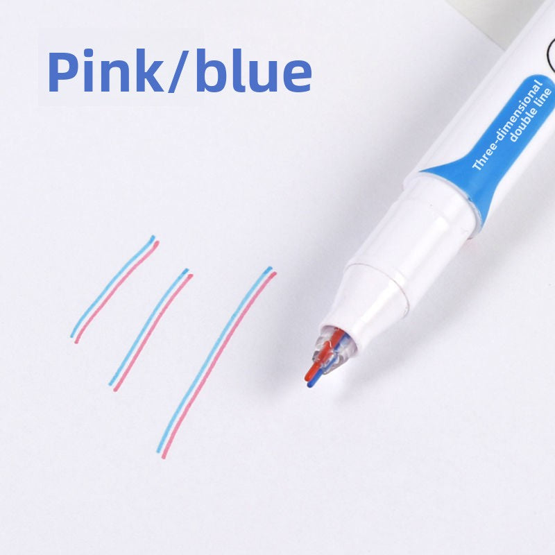 Dual Color Highlight Marker Pen Set