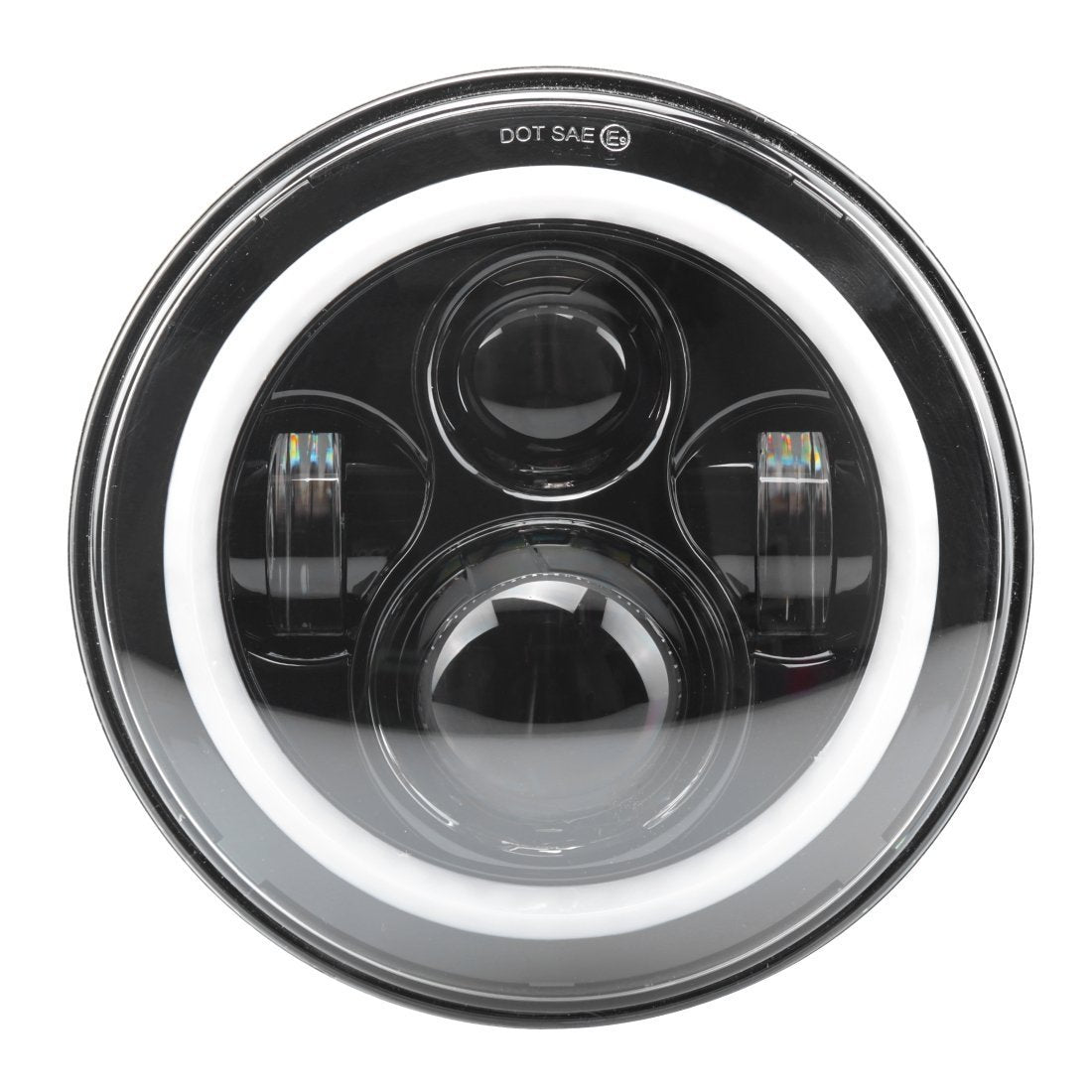 Dual-color lens modified headlights
