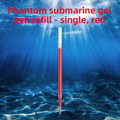 Dual-Color Refill Gel Pen with Quick-Dry Ink