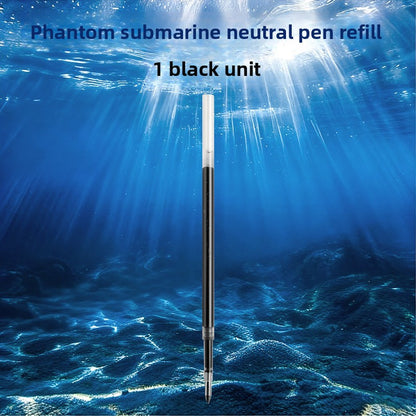 Dual-Color Refill Gel Pen with Quick-Dry Ink