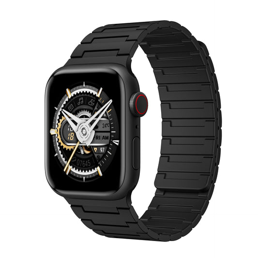 Dual-Color Silicone Watch Strap