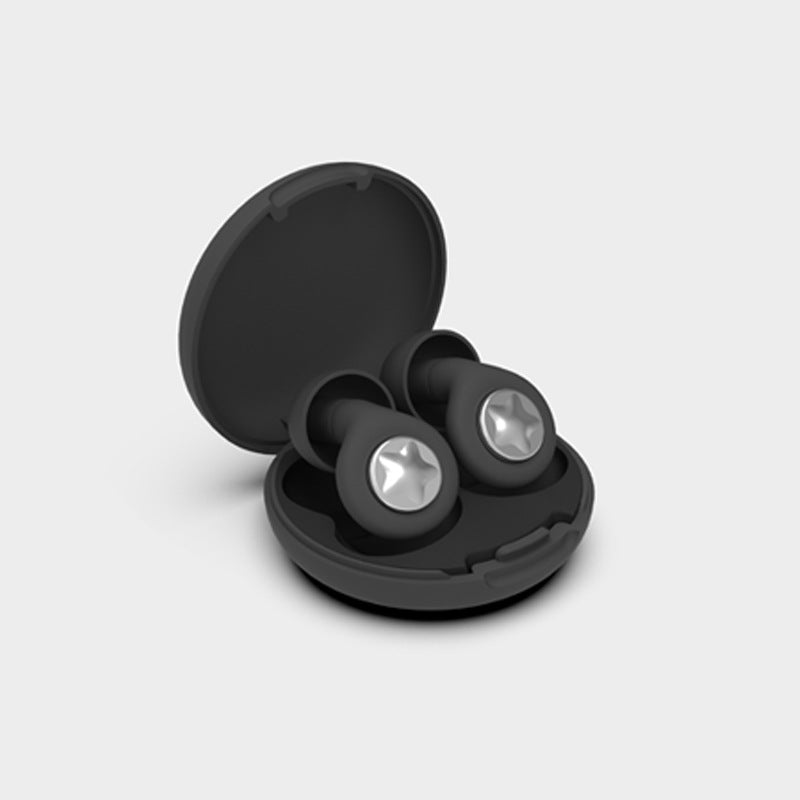 Dual-Core Silicone Noise Cancelling Sleep Earplugs with -45dB Noise Reduction