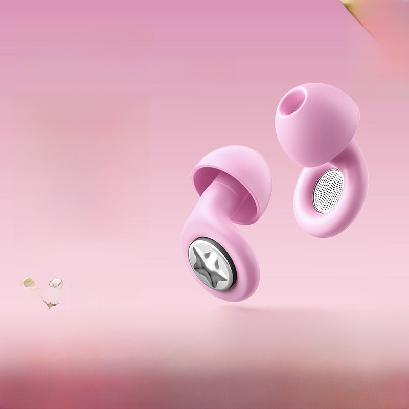 Dual-Core Silicone Noise Cancelling Sleep Earplugs with -45dB Noise Reduction